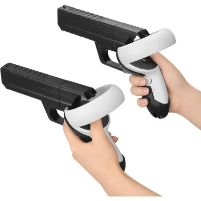 Oculus Quest 2 Pistol Toy Gun - Black